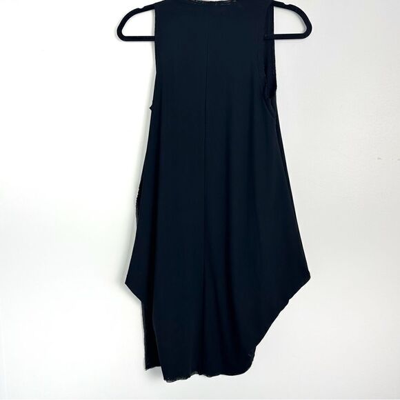 Marie Saint Pierre Sleeveless Black Dress Sz 1 - Picture 10 of 17
